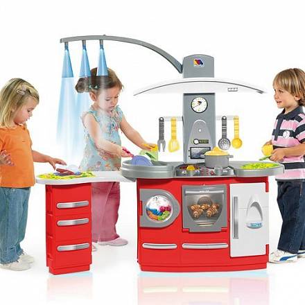 Детская игровая кухня со светом и техникой 